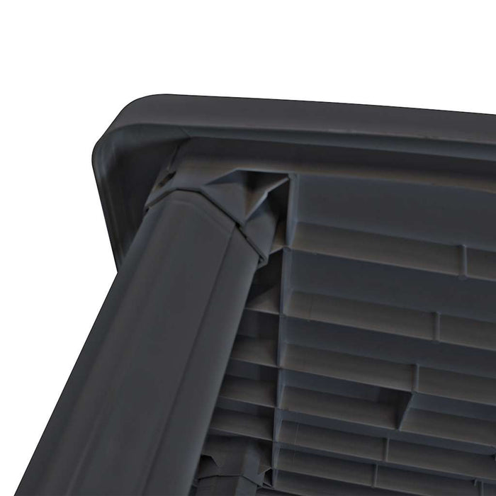 Masă de grădină, antracit, 101 x 68 x 72 cm, plastic - WALTI WALTI