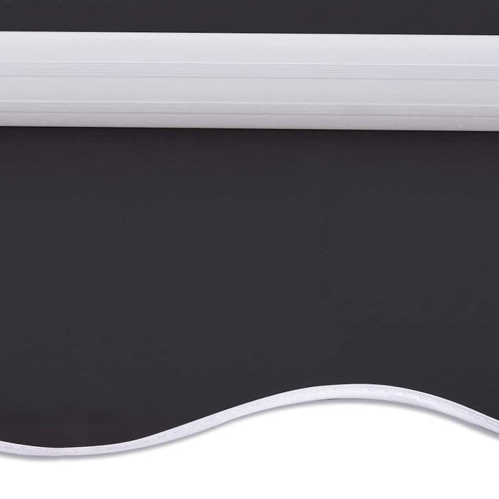 Copertină retractabilă, antracit, 400 cm WALTI