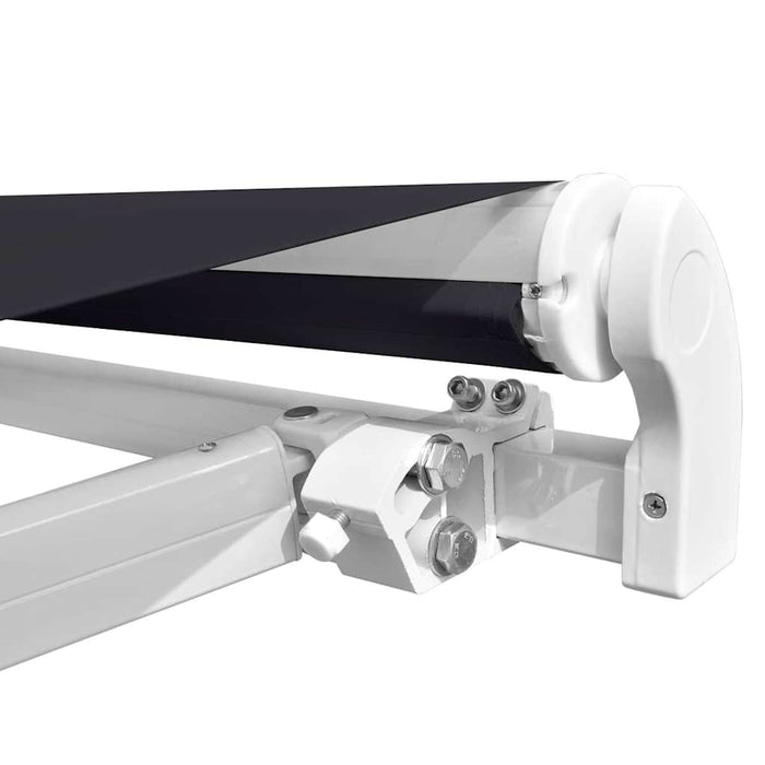 Copertină retractabilă, antracit, 400 cm WALTI