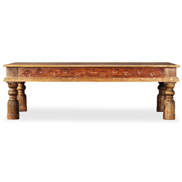 Măsuță de cafea, lemn masiv de mango acacia, 110x60x38 cm WALTI