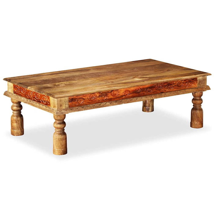 Măsuță de cafea, lemn masiv de mango acacia, 110x60x38 cm WALTI