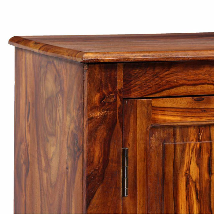 Servantă din lemn masiv de acacia 115 x 35 x 75 cm WALTI