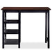 Set mobilier de bar, 3 piese, MDF, negru - WALTI WALTI