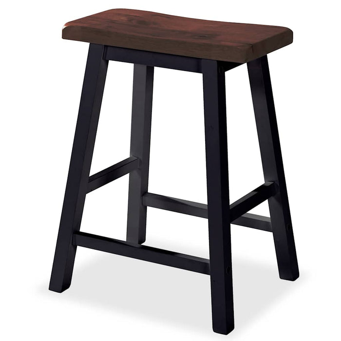 Set mobilier de bar, 3 piese, MDF, negru - WALTI WALTI