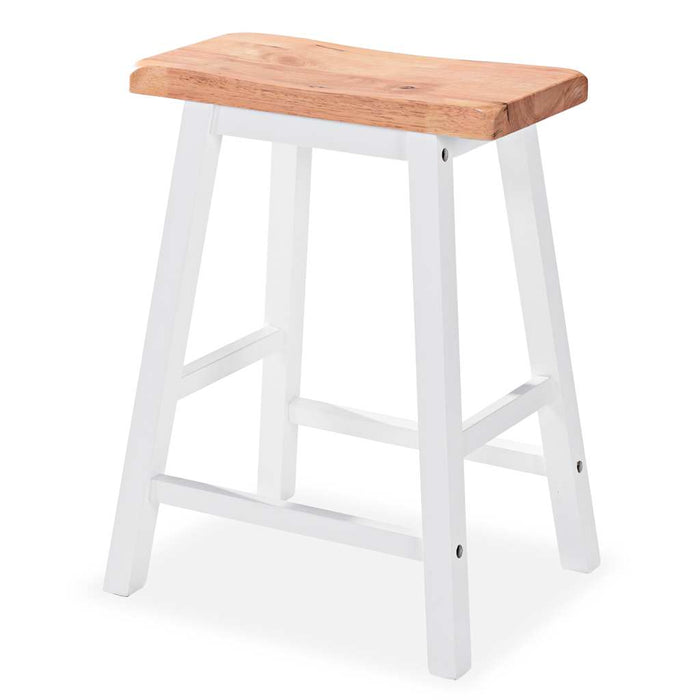 Set mobilier de bar, 3 piese, alb, MDF - WALTI WALTI