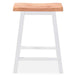 Set mobilier de bar, 3 piese, alb, MDF - WALTI WALTI
