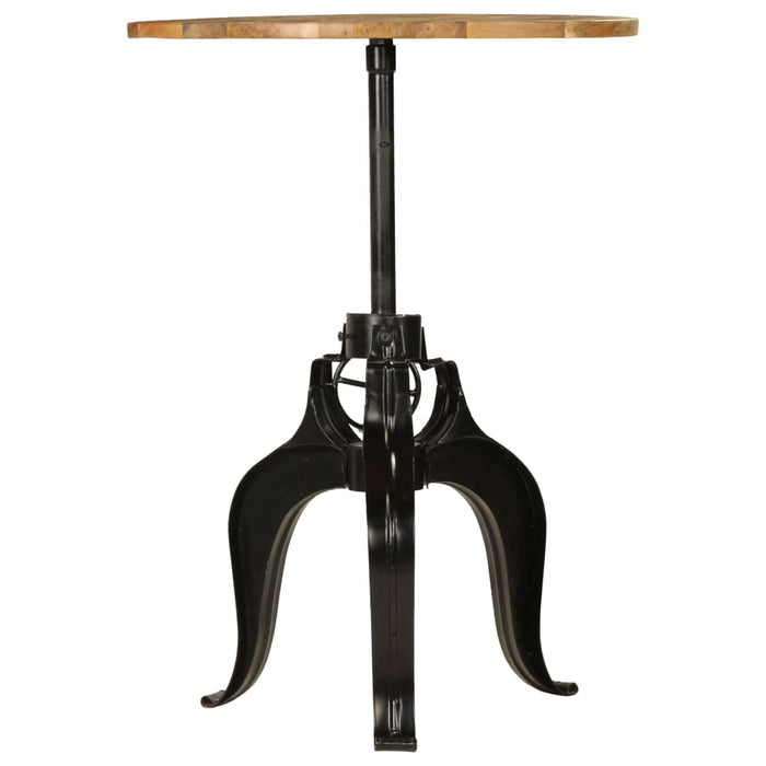 Masă de bar, lemn masiv de mango, 75 x (76-110) cm - WALTI WALTI