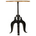 Masă de bar, lemn masiv de mango, 75 x (76-110) cm - WALTI WALTI