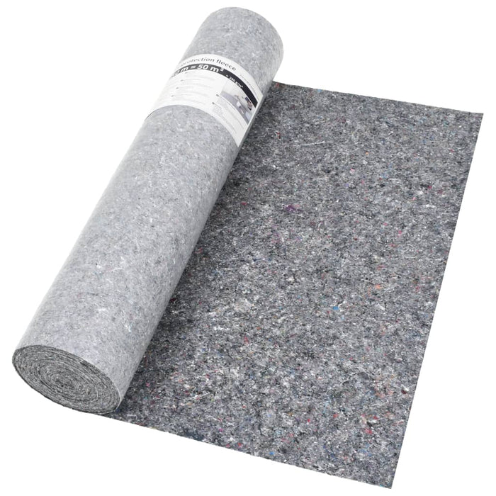 Protecție antiderapantă podea zugravi, 50 m, 280 g/m², gri - WALTI WALTI