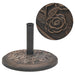 Suport umbrelă de soare, rășină, rotund, bronz, 9 kg - WALTI WALTI