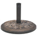 Suport umbrelă de soare, rășină, rotund, bronz, 9 kg - WALTI WALTI