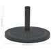 Suport umbrelă de soare, rășină, rotund, negru, 14 kg - WALTI WALTI
