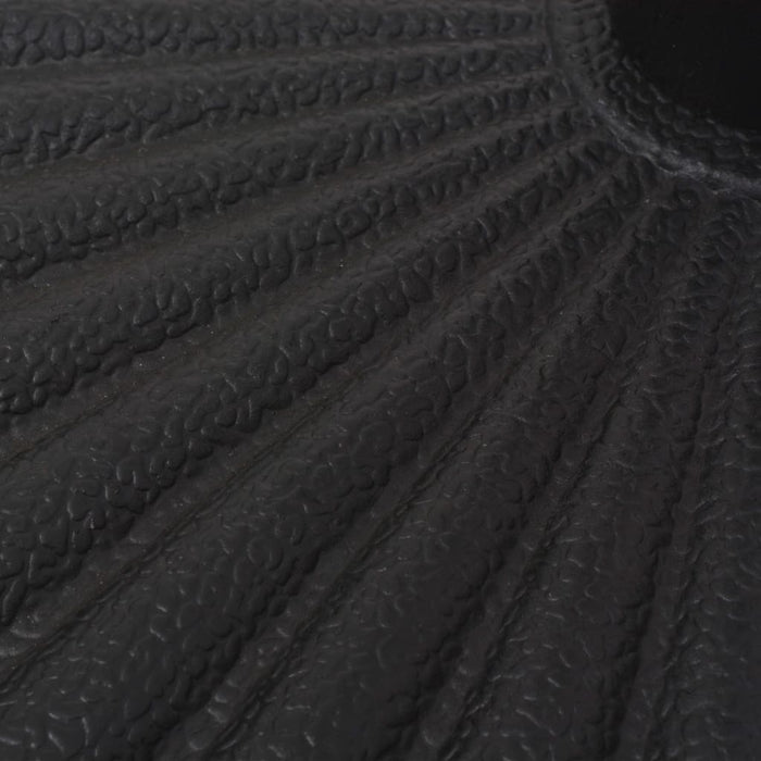 Suport umbrelă de soare, rășină, rotund, negru, 29 kg - WALTI WALTI
