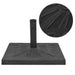 Suport umbrelă de soare, rășină, pătrat, negru, 12 kg - WALTI WALTI