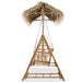 Balansoar cu 2 locuri, cu frunze de palmier, 202 cm, bambus - WALTI WALTI