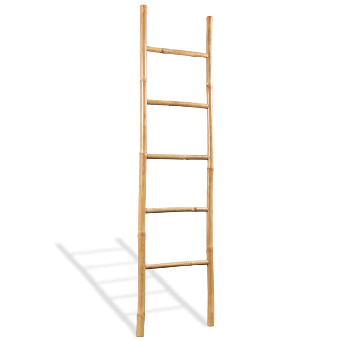Scară pentru prosoape cu 5 trepte, bambus, 150 cm - WALTI WALTI