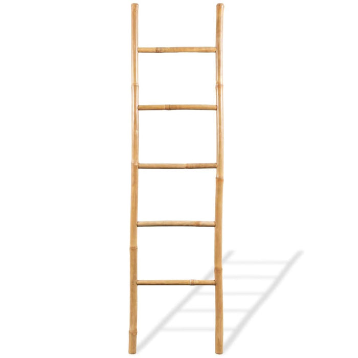 Scară pentru prosoape cu 5 trepte, bambus, 150 cm - WALTI WALTI