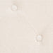 Canapea cu 2 locuri, material textil, alb crem - WALTI WALTI