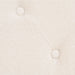 Canapea cu 3 locuri, material textil, alb crem - WALTI WALTI