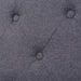 Canapea cu 3 locuri, material textil, gri - WALTI WALTI