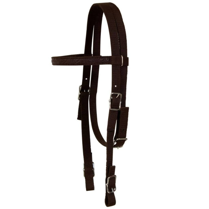 Șa Western, căpăstru & pieptar, piele naturală, 17", maro - WALTI WALTI