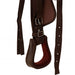Șa Western, căpăstru & pieptar, piele naturală, 17", maro - WALTI WALTI