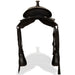 Șa Western, căpăstru & pieptar, piele naturală, 17", negru - WALTI WALTI