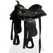 Șa Western, căpăstru & pieptar, piele naturală, 13", negru - WALTI WALTI