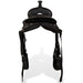 Șa Western, căpăstru & pieptar, piele naturală, 13", negru - WALTI WALTI