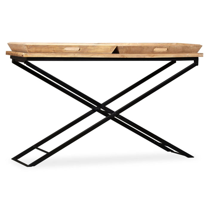 Masă consolă Lemn masiv de mango 130x40x80 cm WALTI