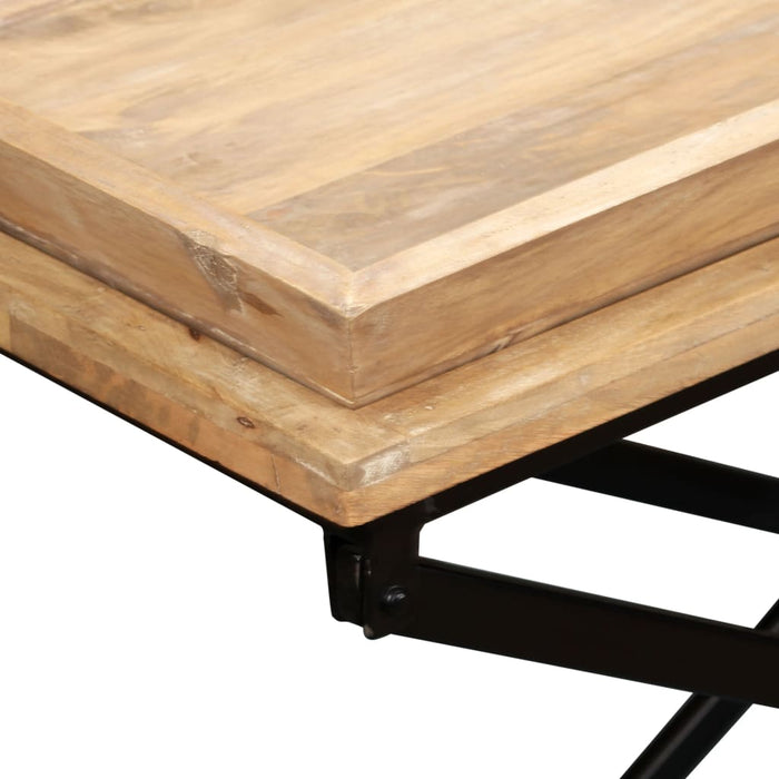 Masă consolă Lemn masiv de mango 130x40x80 cm WALTI