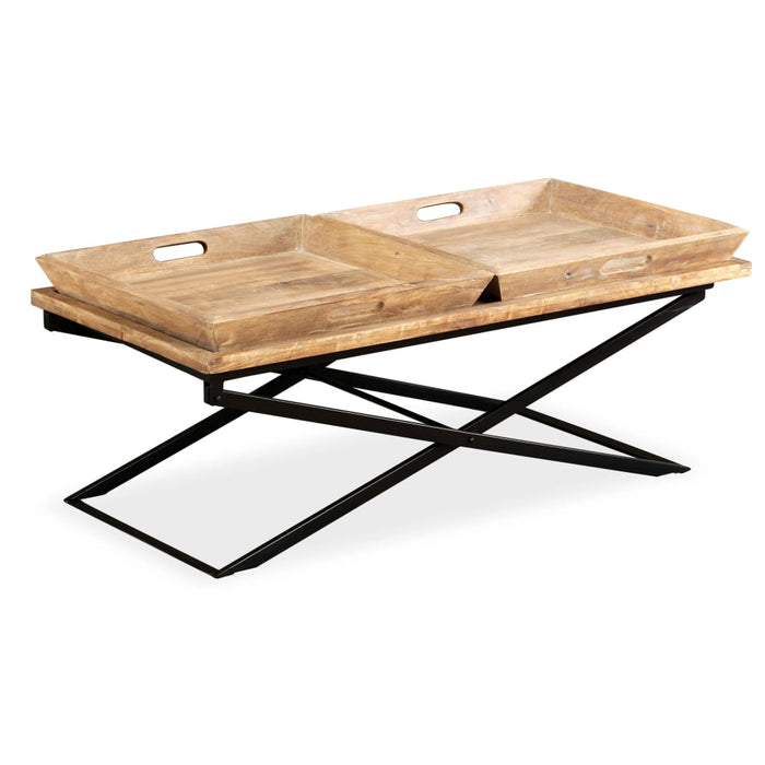 Măsuță de cafea lemn masiv de mango 110x55x42 cm - WALTI WALTI