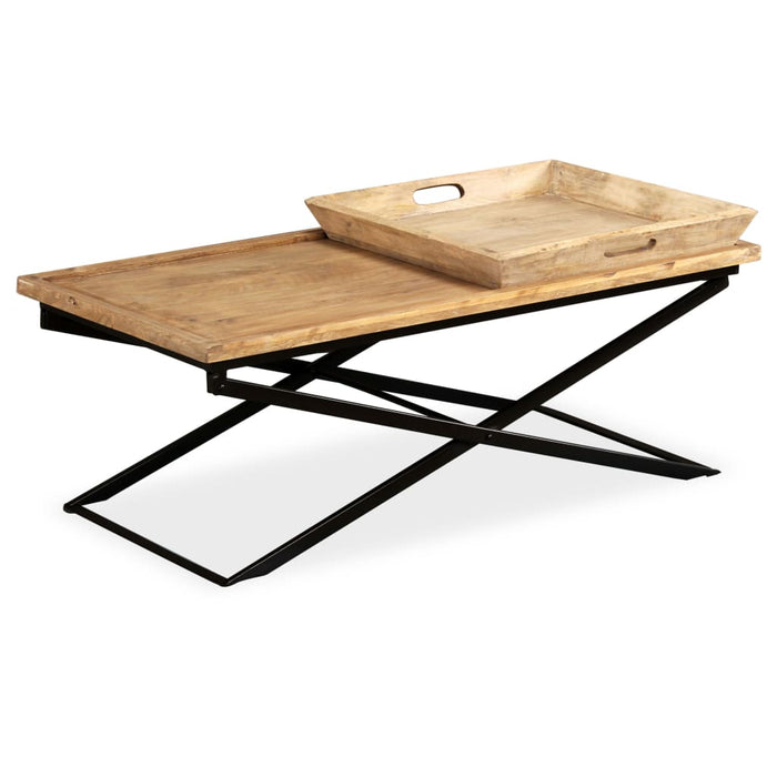 Măsuță de cafea lemn masiv de mango 110x55x42 cm - WALTI WALTI