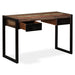 Birou cu 2 sertare, 120 x 50 x 76 cm, lemn masiv reciclat - WALTI WALTI