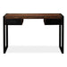 Birou cu 2 sertare, 120 x 50 x 76 cm, lemn masiv reciclat - WALTI WALTI
