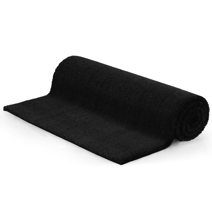 Covor intrare, fibră de nucă cocos 17 mm, 100x200 cm, negru WALTI