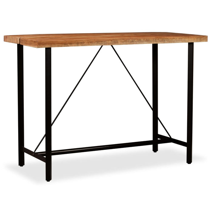 Masă de bar, lemn masiv de acacia, 150 x 70 x 107 cm - WALTI WALTI