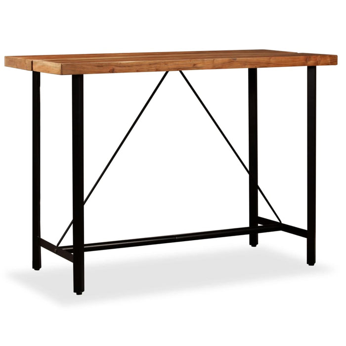 Masă de bar, lemn masiv de acacia, 150 x 70 x 107 cm - WALTI WALTI