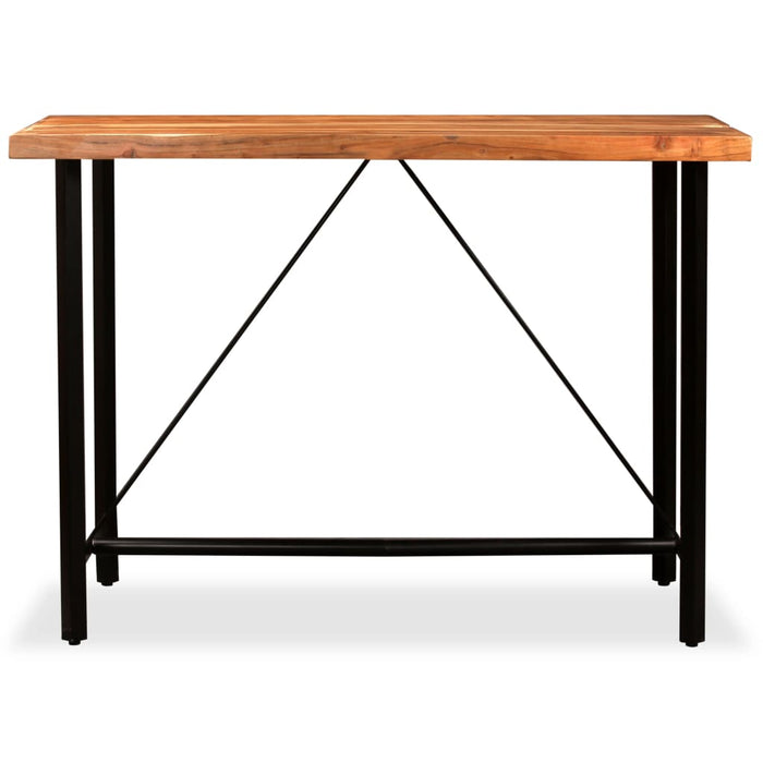 Masă de bar, lemn masiv de acacia, 150 x 70 x 107 cm - WALTI WALTI