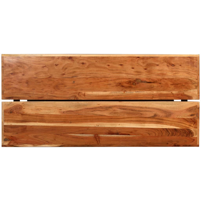 Masă de bar, lemn masiv de acacia, 150 x 70 x 107 cm - WALTI WALTI