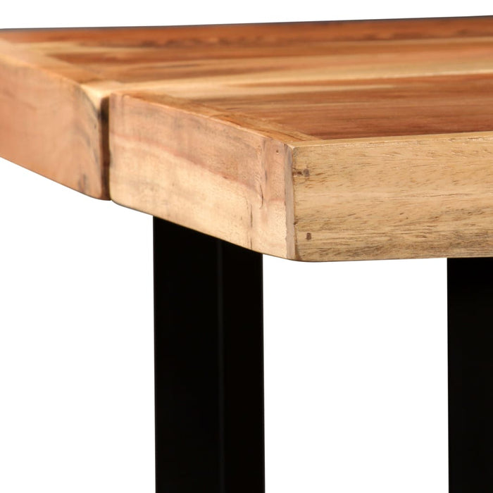 Masă de bar, lemn masiv de acacia, 150 x 70 x 107 cm - WALTI WALTI