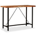 Masă de bar, lemn masiv de acacia, 150 x 70 x 107 cm - WALTI WALTI