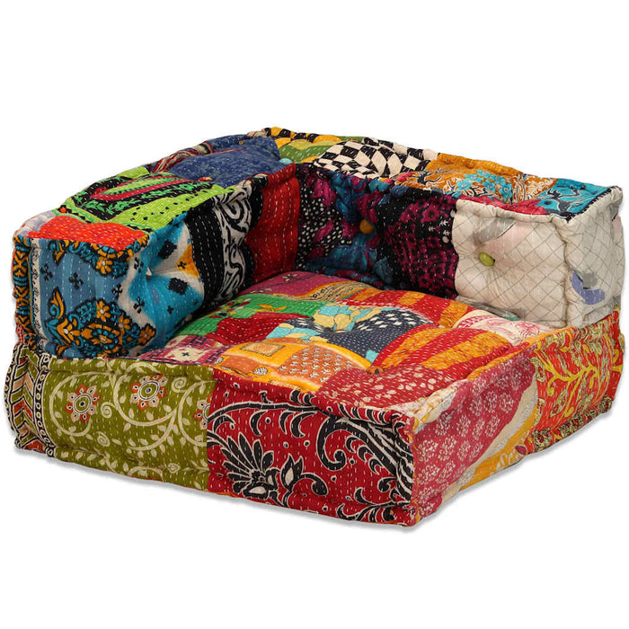 Canapea puf modulară cu 4 locuri, petice, material textil - WALTI WALTI