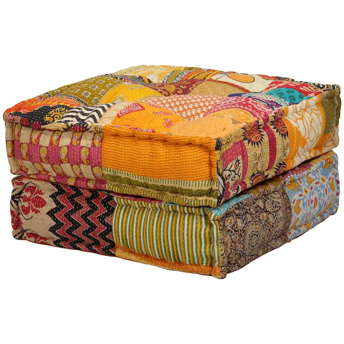 Canapea puf modulară cu 2 locuri, petice, material textil - WALTI WALTI