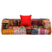Canapea puf modulară cu 2 locuri, petice, material textil - WALTI WALTI