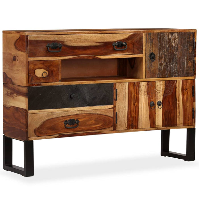 Dulap din lemn masiv de acacia, 115x30x80 cm WALTI