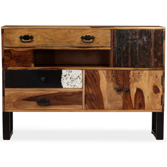 Dulap din lemn masiv de acacia, 115x30x80 cm WALTI