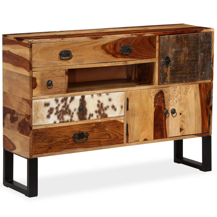 Dulap din lemn masiv de acacia, 115x30x80 cm WALTI