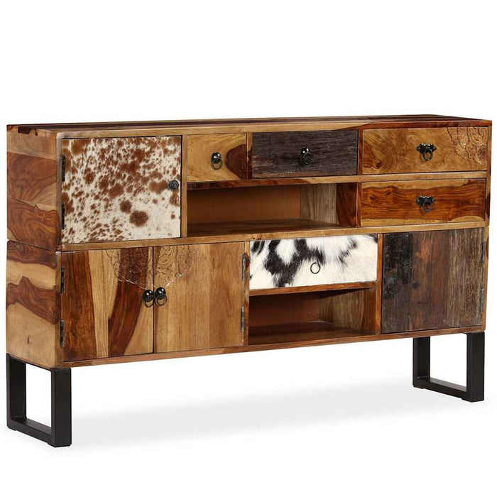 Dulap, 140x30x80 cm, lemn masiv de acacia WALTI