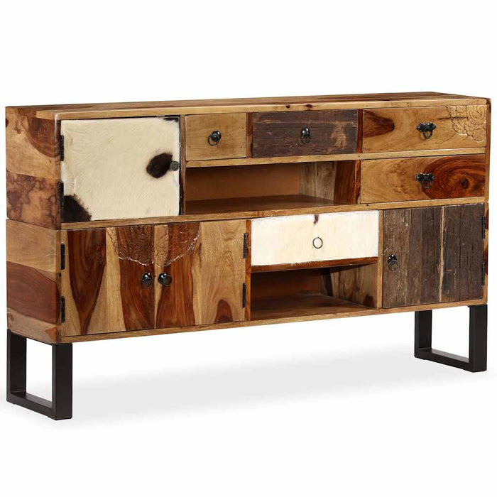 Dulap, 140x30x80 cm, lemn masiv de acacia WALTI